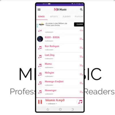 MB Music android App screenshot 2